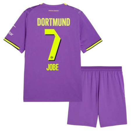 Camiseta Niño Borussia Dortmund Jobe 7 Tercera 2026-27 Camiseta Niño Borussia Dortmund Jobe 7 Tercera 2026-27