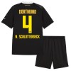 Camiseta Niño Borussia Dortmund N. Schlotterbeck 4 Segunda 2026-27 Camiseta Niño Borussia Dortmund N. Schlotterbeck 4 Segunda 2026-27