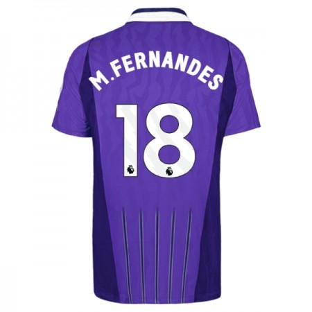 Camiseta Tottenham Hotspur M. Fernandes 18 Tercera 2026-27 Camiseta Tottenham Hotspur M. Fernandes 18 Tercera 2026-27