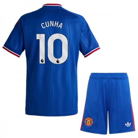 Camiseta Niño Manchester United Cunha 10 Segunda 2026-27