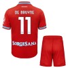 Camiseta Niño SSC Napoli De Bruyne 11 Tercera 2026-27