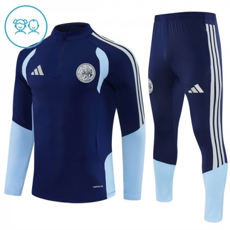 Ajax 2026-27 Niño Sudadera De Entrenamiento Quarter-Zip Azul Ajax 2026-27 Niño Sudadera De Entrenamiento Quarter-Zip Azul