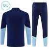 Ajax 2026-27 Niño Sudadera De Entrenamiento Quarter-Zip Azul