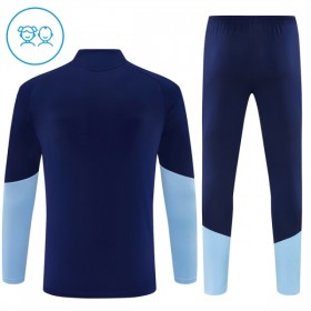 Ajax 2026-27 Niño Sudadera De Entrenamiento Quarter-Zip Azul