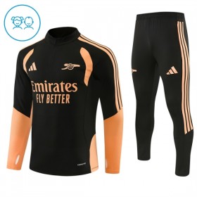 Arsenal 2026-27 Niño Sudadera De Entrenamiento Quarter-Zip Negra