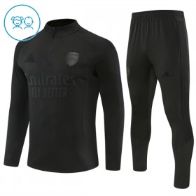 Arsenal 2026-27 Niño Sudadera De Entrenamiento Quarter-Zip Negra