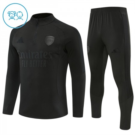 Arsenal 2026-27 Niño Sudadera De Entrenamiento Quarter-Zip Negra Arsenal 2026-27 Niño Sudadera De Entrenamiento Quarter-Zip Negra