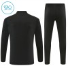 Arsenal 2026-27 Niño Sudadera De Entrenamiento Quarter-Zip Negra