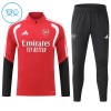 Arsenal 2026-27 Niño Sudadera De Entrenamiento Quarter-Zip Roja