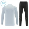 Barcelona 2026-27 Niño Sudadera De Entrenamiento Quarter-Zip Blanca