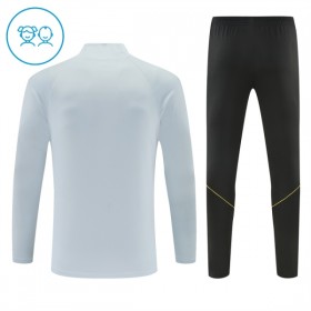 Barcelona 2026-27 Niño Sudadera De Entrenamiento Quarter-Zip Blanca
