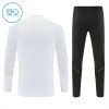 Barcelona 2026-27 Niño Sudadera De Entrenamiento Quarter-Zip Blanca