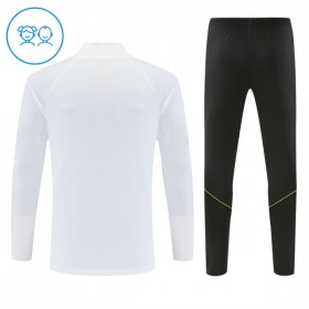Barcelona 2026-27 Niño Sudadera De Entrenamiento Quarter-Zip Blanca