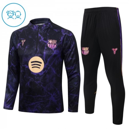Barcelona 2026-27 Niño Sudadera De Entrenamiento Quarter-Zip Negra