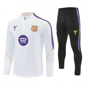 Barcelona 2026-27 Sudadera De Entrenamiento Quarter-Zip Blanca