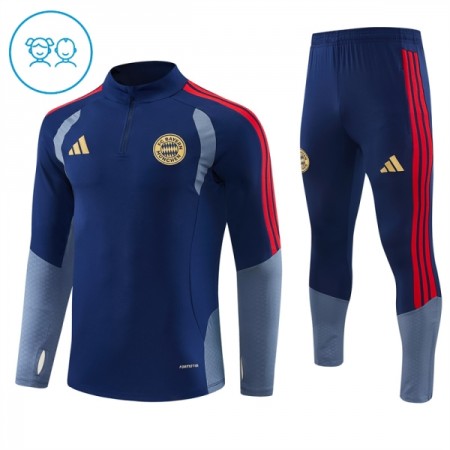 FC Bayern de Múnich 2026-27 Niño Sudadera De Entrenamiento Quarter-Zip Azul FC Bayern de Múnich 2026-27 Niño Sudadera De Entrenamiento Quarter-Zip Azul