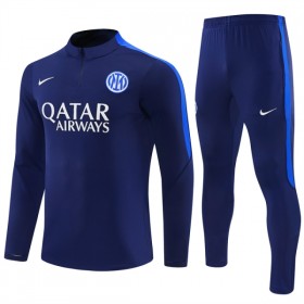 Inter Milan 2026-27 Sudadera De Entrenamiento Quarter-Zip Azul