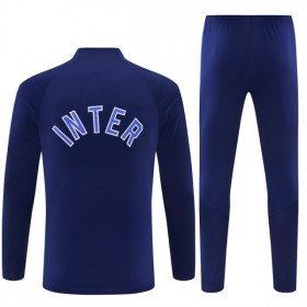 Inter Milan 2026-27 Sudadera De Entrenamiento Quarter-Zip Azul