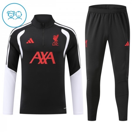 Liverpool 2026-27 Niño Sudadera De Entrenamiento Quarter-Zip Negra Liverpool 2026-27 Niño Sudadera De Entrenamiento Quarter-Zip Negra