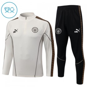 Manchester City 2026-27 Niño Sudadera De Entrenamiento Quarter-Zip Gris