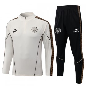 Manchester City 2026-27 Sudadera De Entrenamiento Quarter-Zip Gris