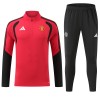Manchester United 2026-27 Sudadera De Entrenamiento Quarter-Zip Roja Manchester United 2026-27 Sudadera De Entrenamiento Quarter-Zip Roja