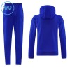 Manchester United Hoodie 2026-27 Niño Sudadera De Entrenamiento Azul