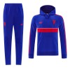 Manchester United Hoodie 2026-27 Sudadera De Entrenamiento Azul