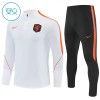 Países Bajos 2026-27 Niño Sudadera De Entrenamiento Quarter-Zip Blanca Países Bajos 2026-27 Niño Sudadera De Entrenamiento Quarter-Zip Blanca