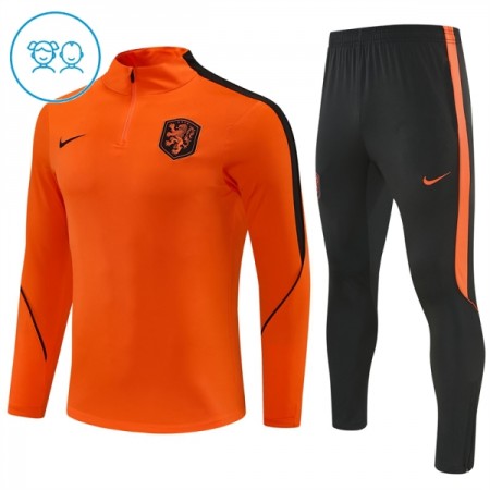 Países Bajos 2026-27 Niño Sudadera De Entrenamiento Quarter-Zip Naranja Países Bajos 2026-27 Niño Sudadera De Entrenamiento Quarter-Zip Naranja