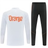 Países Bajos 2026-27 Sudadera De Entrenamiento Quarter-Zip Blanca