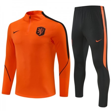 Países Bajos 2026-27 Sudadera De Entrenamiento Quarter-Zip Naranja