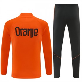 Países Bajos 2026-27 Sudadera De Entrenamiento Quarter-Zip Naranja