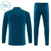 Portugal 2026-27 Niño Sudadera De Entrenamiento Quarter-Zip Azul