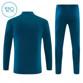 Portugal 2026-27 Niño Sudadera De Entrenamiento Quarter-Zip Azul