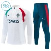 Portugal 2026-27 Niño Sudadera De Entrenamiento Quarter-Zip Blanca Portugal 2026-27 Niño Sudadera De Entrenamiento Quarter-Zip Blanca
