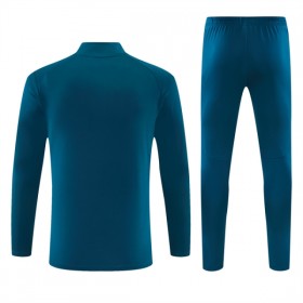 Portugal 2026-27 Sudadera De Entrenamiento Quarter-Zip Azul
