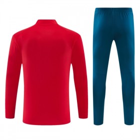Portugal 2026-27 Sudadera De Entrenamiento Quarter-Zip Roja