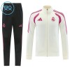 Real Madrid 2026-27 Niño Chaqueta De Entrenamiento Trajes Blanca