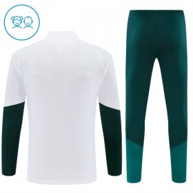 Real Madrid 2026-27 Niño Sudadera De Entrenamiento Quarter-Zip Blanca