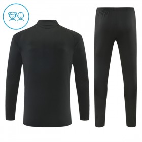 Real Madrid 2026-27 Niño Sudadera De Entrenamiento Quarter-Zip Negra