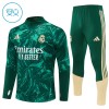 Real Madrid 2026-27 Niño Sudadera De Entrenamiento Quarter-Zip Verde Real Madrid 2026-27 Niño Sudadera De Entrenamiento Quarter-Zip Verde