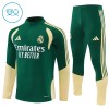 Real Madrid 2026-27 Niño Sudadera De Entrenamiento Quarter-Zip Verde Real Madrid 2026-27 Niño Sudadera De Entrenamiento Quarter-Zip Verde