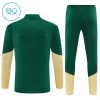 Real Madrid 2026-27 Niño Sudadera De Entrenamiento Quarter-Zip Verde