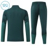 Real Madrid 2026-27 Niño Sudadera De Entrenamiento Quarter-Zip Verde