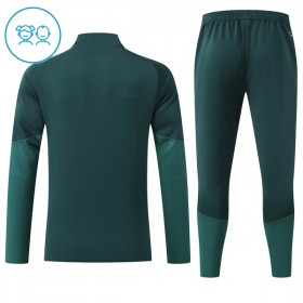 Real Madrid 2026-27 Niño Sudadera De Entrenamiento Quarter-Zip Verde