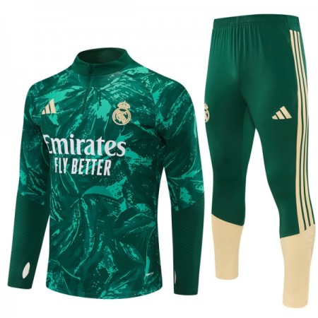 Real Madrid 2026-27 Sudadera De Entrenamiento Quarter-Zip Verde Real Madrid 2026-27 Sudadera De Entrenamiento Quarter-Zip Verde