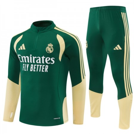 Real Madrid 2026-27 Sudadera De Entrenamiento Quarter-Zip Verde Real Madrid 2026-27 Sudadera De Entrenamiento Quarter-Zip Verde