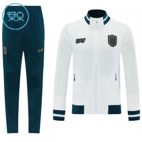 SSC Napoli 2026-27 Niño Chaqueta De Entrenamiento Trajes Blanca