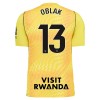 Camiseta Atlético Madrid Oblak 13 Portero 2026-27 Amarilla Camiseta Atlético Madrid Oblak 13 Portero 2026-27 Amarilla